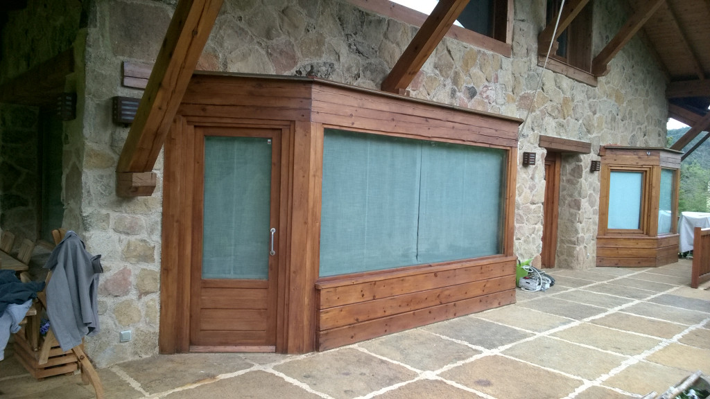 Resultado de la madera exterior tratada