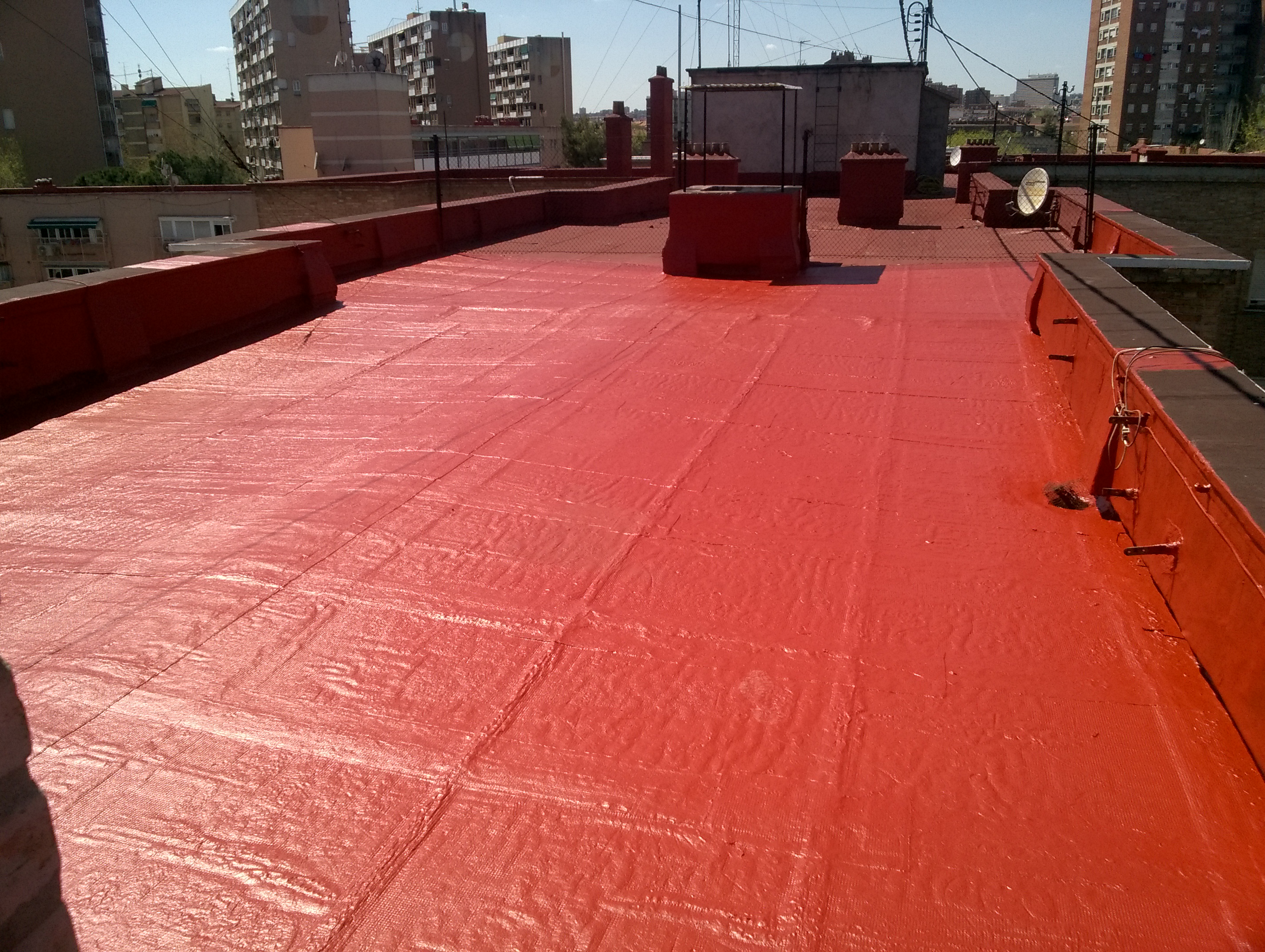 Impermeabilizar terraza sin levantar el suelo