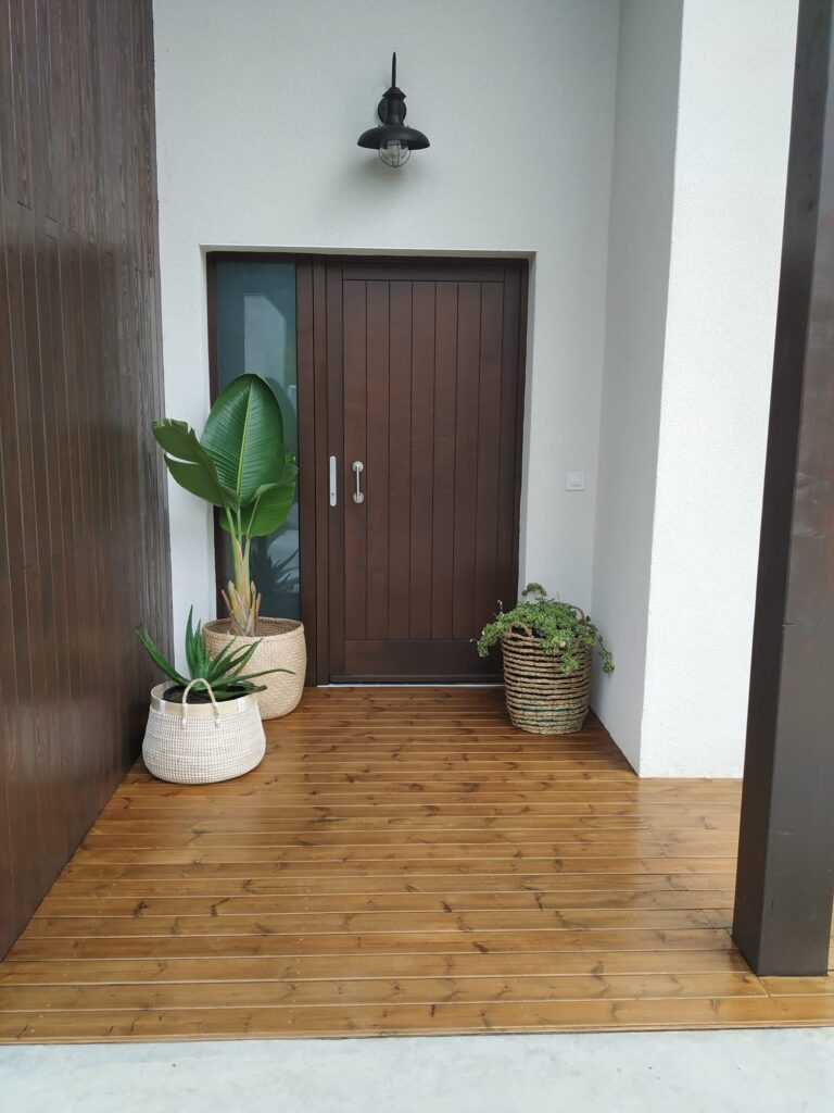 Tratamiento madera exterior