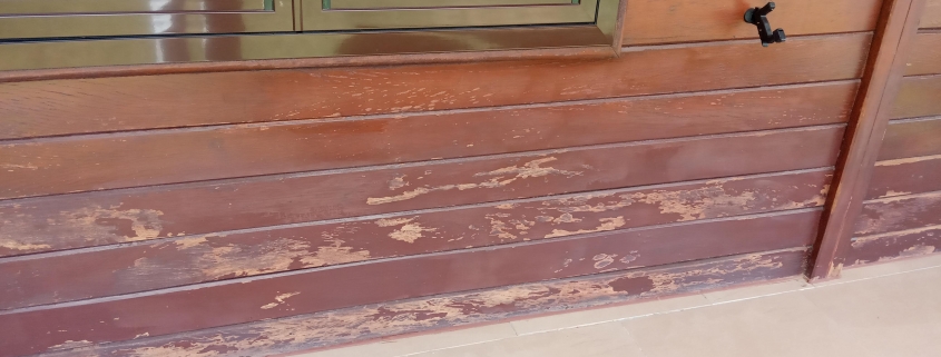 Tratar casas de madera.