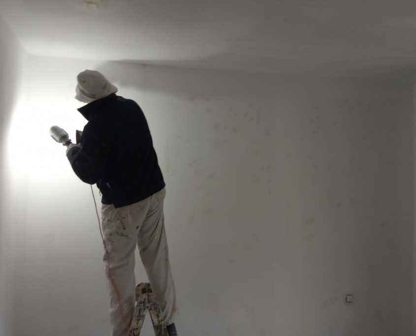 Pintura sin olor ecológica.