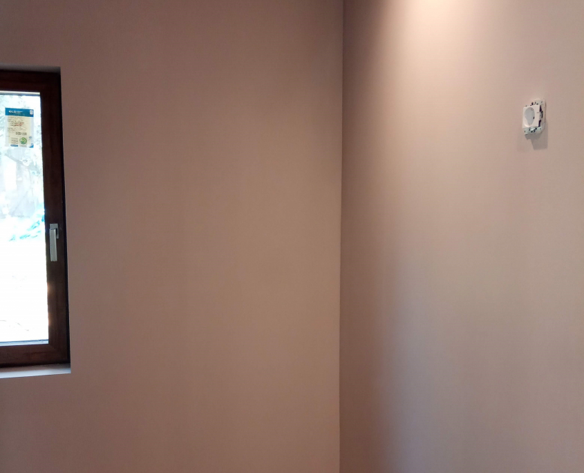 Pintura sin olor ecológica.