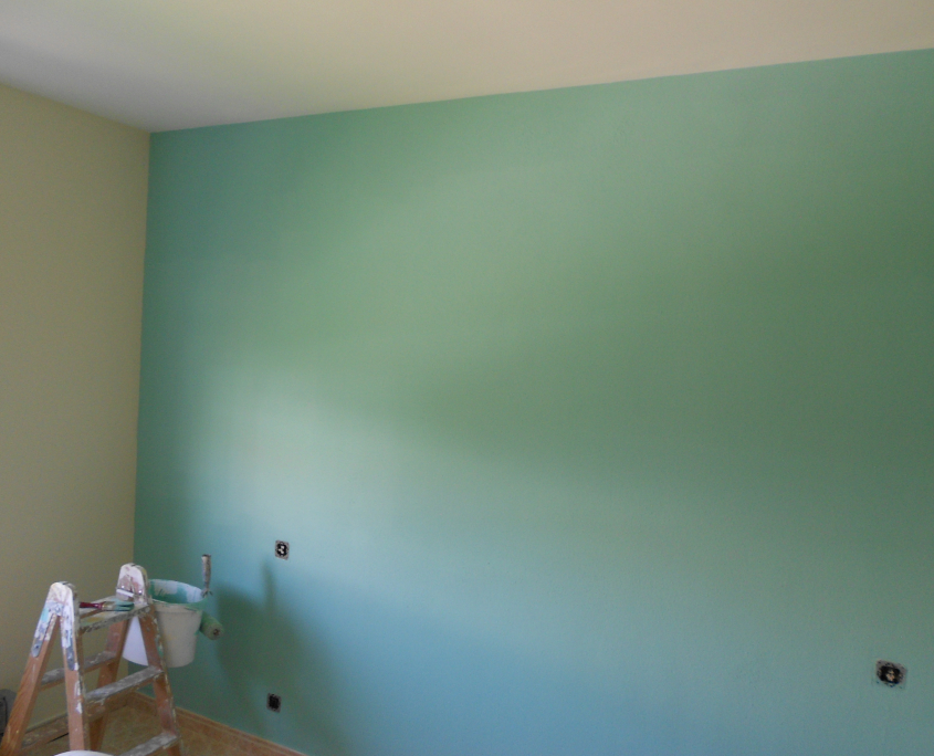 Pintura sin olor ecológica.