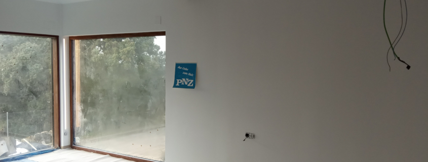 Pintura sin olor ecológica.